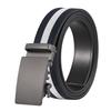 Men'S Business Canvas Belt Casual Automatic Buckle Braided Belt Premium Jeans Belt