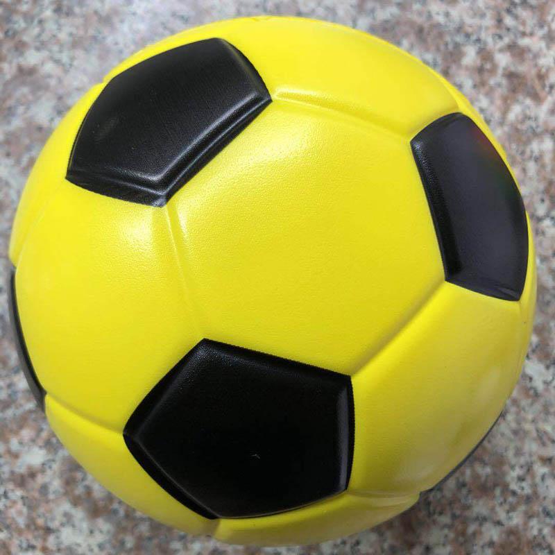12,5 CM Diameter Fodbold Basketball 5,5 Tommer PU Svamp Solid Blød Bold Indendørs Børnelegetøj Interaktiv Indendørs Stille Bold