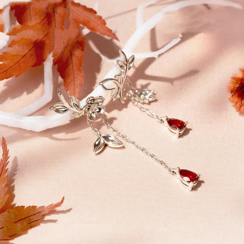 Heaven Official's Blessing Earrings Ear Studs Tian Guan Ci Fu Cosplay Figure Jewelry,Xielian,Hua Cheng Dangle Earrings