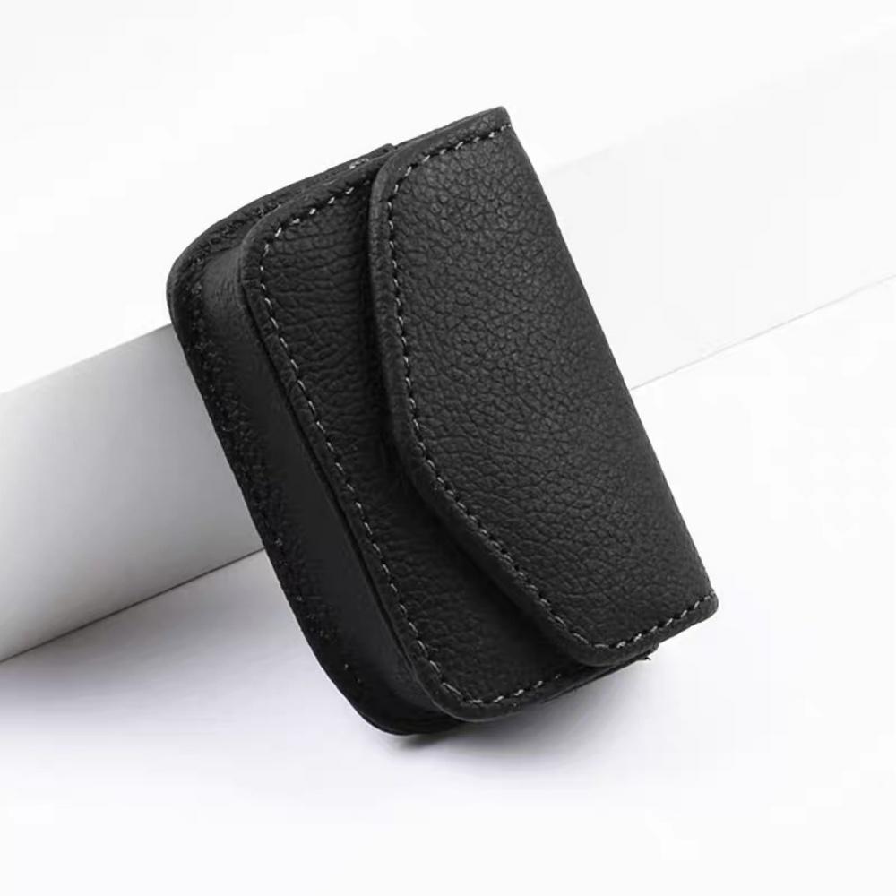 Belt Hanging Magnetic Snap Glasses Case Simple Folding Reading Glasses Storage Box Portable Lightweight Women Men Sunglasses Box