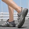 Modne męskie sneakersy z wycięciami Klasyczne męskie mokasyny Oddychające męskie sandały sportowe z siateczki Lekkie buty do chodzenia Płaskie buty outdoorowe na plażę