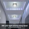 Indoor Sunflower LED Wall Light 3W RGB Wall Sconce Spot Lamp With Remote Control for Living Room Path Way Corridors Decor
