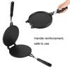 Baking Tool Round Shape Eggs Roll Maker Non-Stick Dual-Sided Waffle Cone Maker Portable Multi-functional Baking Mould Kitchen