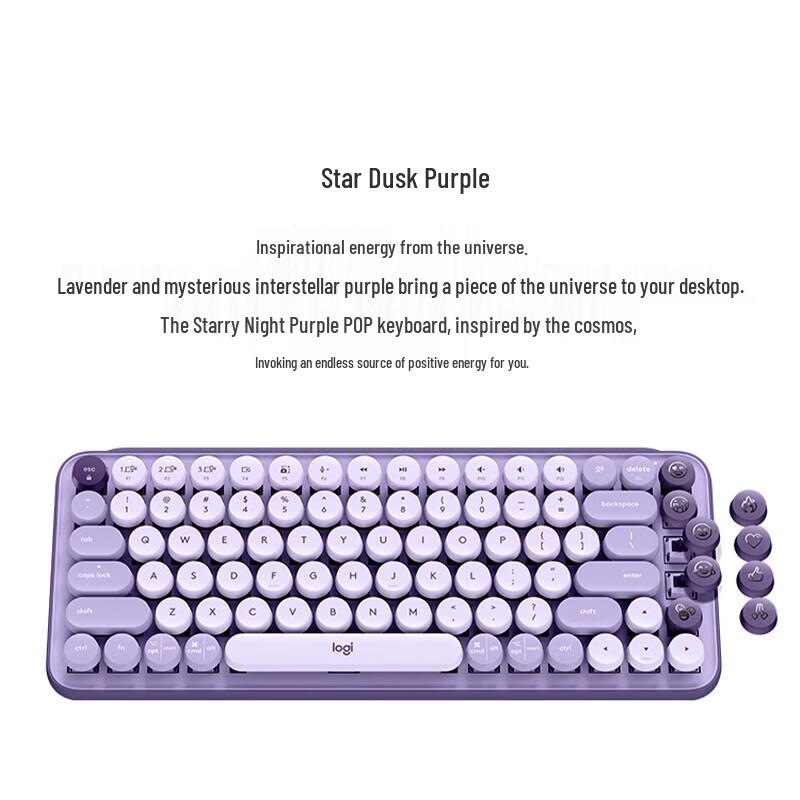 Logitech POP Keys Wireless Bluetooth Mechanical Keyboard