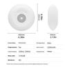 Floating Speaker for Pool Waterproof Portable Speaker Wireless Floating Stereo Speaker with Led Light Shower Speaker