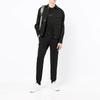 Emporio Armani FW21 Logo Print Casual Crew Neck Short Sleeve T-Shirt Men Tops Black 6K1T62-1JUVZ-0999