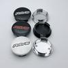 4 stuks/Set 57mm 50mm Rays Logo Embleem Badge Auto Wiel Centerkappen Velg Naaf Stofkap Wiel Naafkappen Vervanging Auto Styling Accessoires