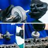 Universal Valve Lapping Tool Attachment with 5 Suction Plates For Grinder Engine Car Repair Grinding Tool Kit Automobiles Tools