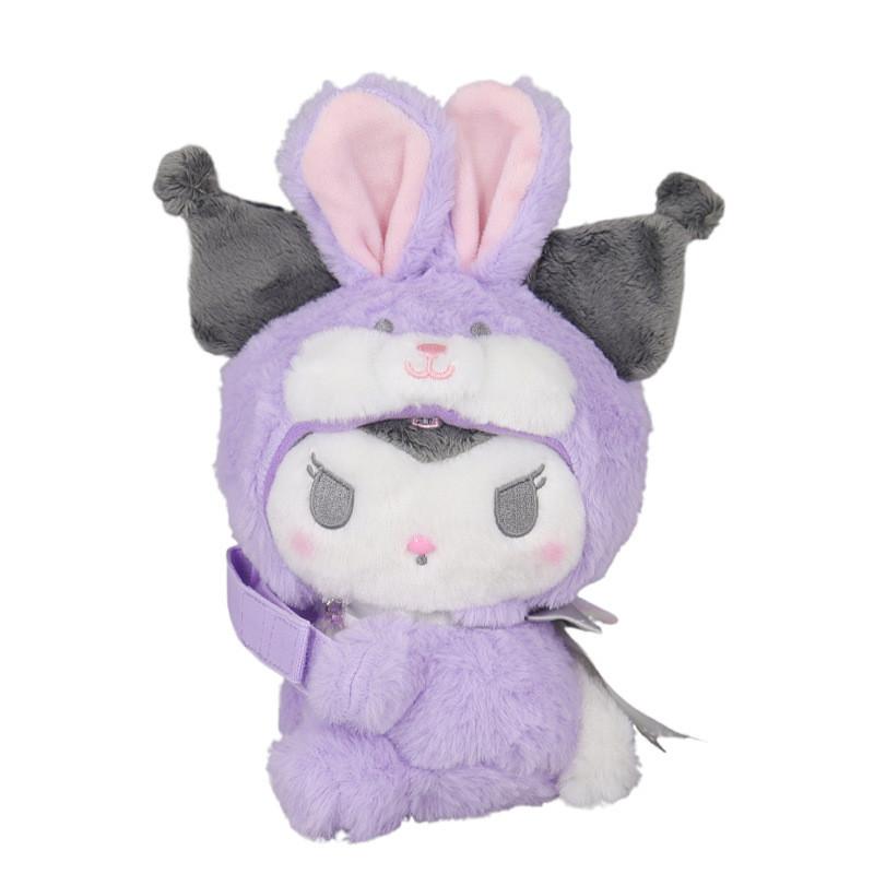 

Adorable Sanrio Heart Rabbit Plush Curtain Tieback Kuromi Melody Cinnamoroll Design Style 1