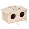 Wooden Pet Bird Nests House Breeding Box Cage Birdhouse Accessories for Parrots Swallows
