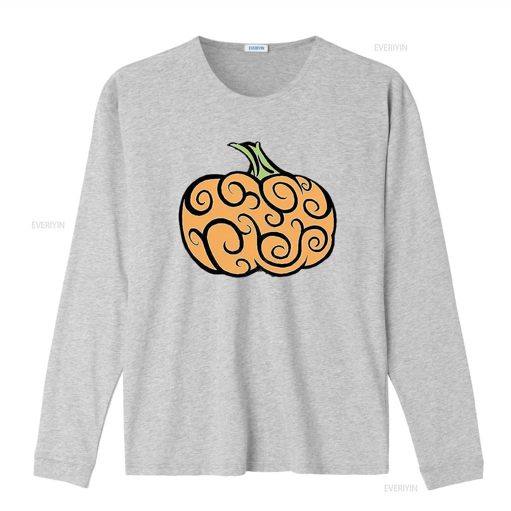 Halloween Pumpkin Swirl Design Women s Plus Size T Shirt Black 2X Large vintage Washed Stretched streetwear Comfortable