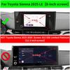 Car Phone Holder For Toyota Sienna LE 2025 [ Only For 8 Inch Touchscreen ] Auto Interior Accessories Best Cell Phones Mount Cellphone Mobile Cradle