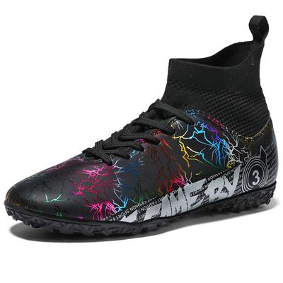 Herren High-Top-Fußballschuhe TF Broken Nail Kunstrasen Kinder Student Training Fußballschuhe