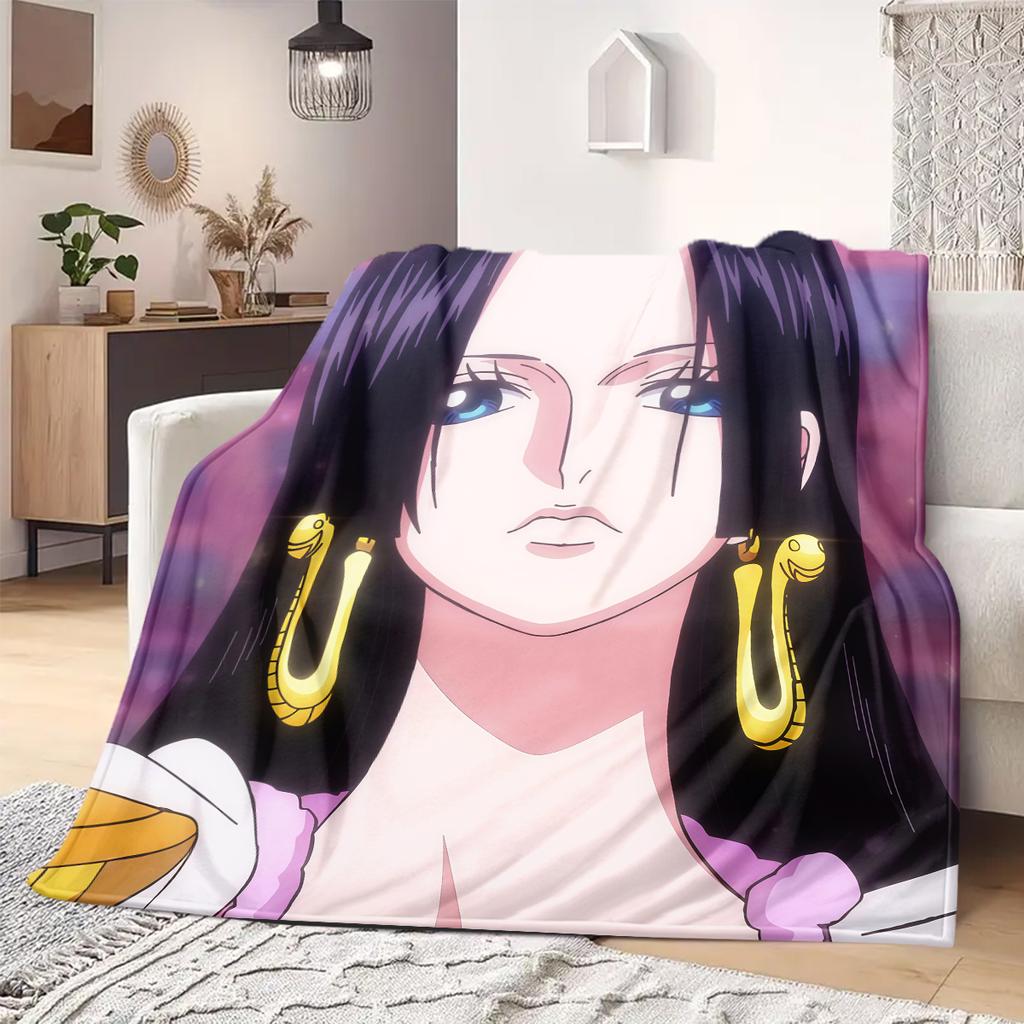 Nico Robin Print Blanket Warm Comfortable Flannel Blanket Suitable for Bedrooms,Sofas, Beds,Chairs,Travel -QIAO63