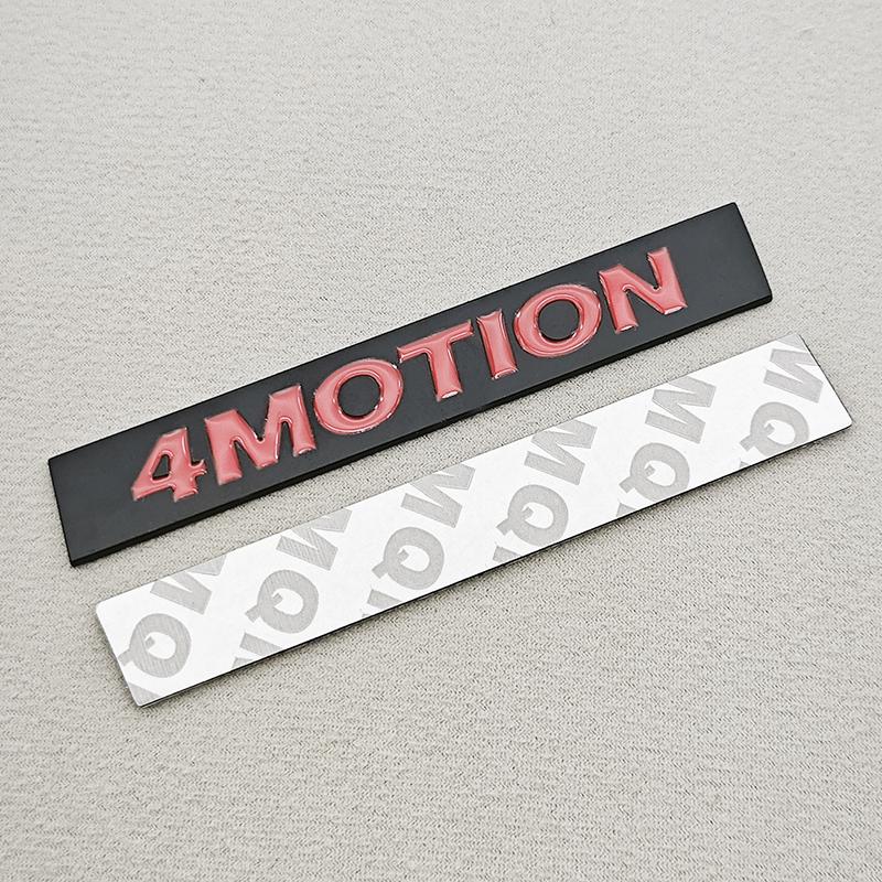 3D Metal Car Logo VR6 4MOTION Emblem for VW Passat R36 CC Phaeton Golf Rear Trunk Sticker Fender Side Badge Auto Accessories Gq2