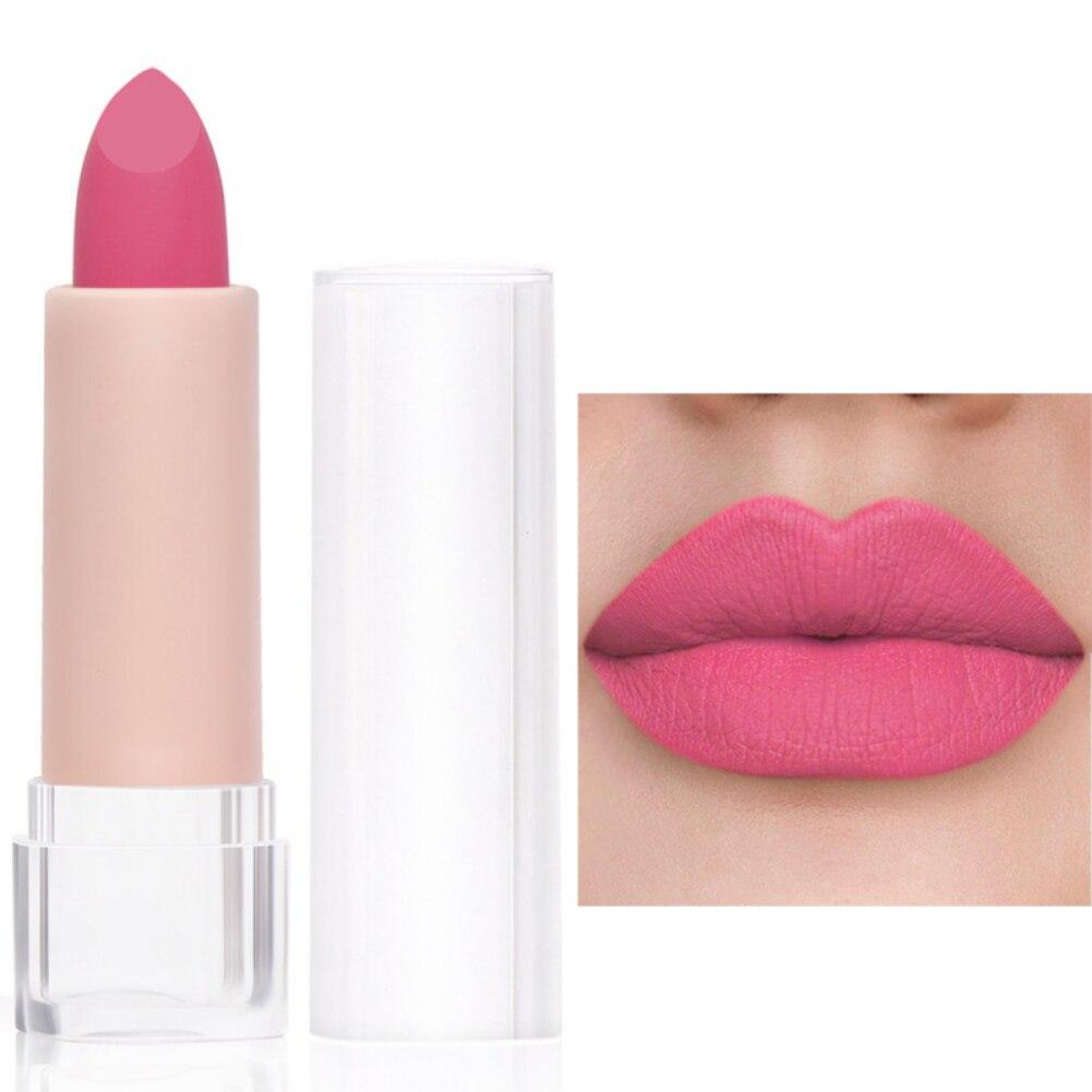 15 Colors Matte Lipstick Moisturizing Lip Gloss Sexy Red Makeup Long Lasting Velvet Lipstick