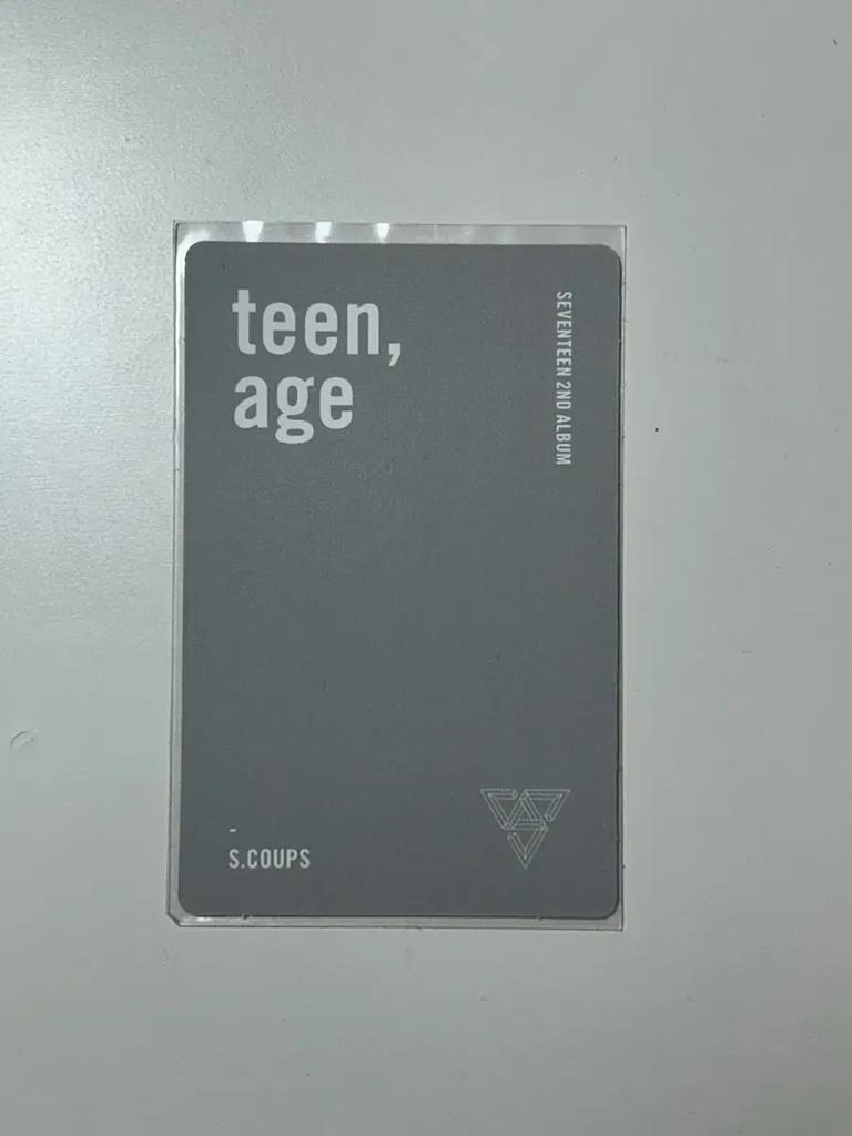 SEVENTEEN Park Hwa-keun Eskeun Choi Seung-cheol Teenage White Used