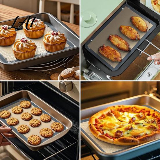 Baking Mats with Snap Buttons Transformable Snap‑Up Silicone Mat Multi‑Purpose Food Tray Heat‑Resistant Nonstick Pastry Rolling Sheet