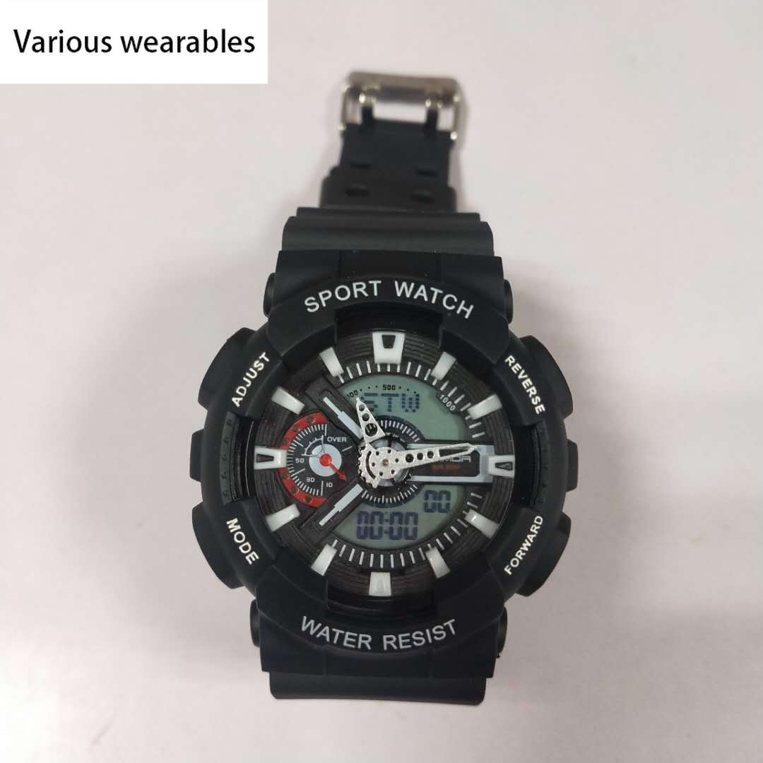 

Новые модные молодежные мужские и женские часы, водонепроницаемые, светящиеся, многофункциональные электронные часы