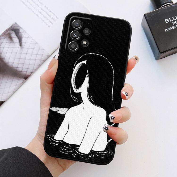 Comic T-Tomies Junjis Ito Phone Case For Samsung Galaxy S24 FE S25 Ultra A03 A04 A05 A06 A12 A13 A16 A26 A35 A36 A56 A55 Cover
