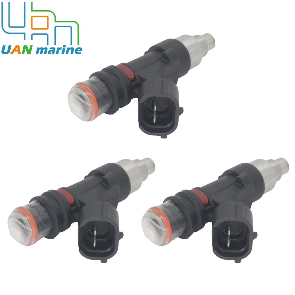 3 Sätze 15710-85K00 Kraftstoffeinspritzdüsen-Baugruppe für Suzuki Außenbordmotor 4-Takt DF40A DF50A DF60A 40 50 60 PS 2010-2024 EAT317