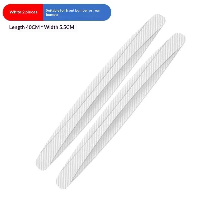 2Pcs Car Bumper Protector Strip Guard Corner Protection Strips Scratch Protector Crash Anti Collision Auto Accessories