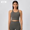 Lu Same Sports Bra for Women 2025 New Outdoor Removable Bubble Wrap Running Fitness Beauty Back Yoga Vest