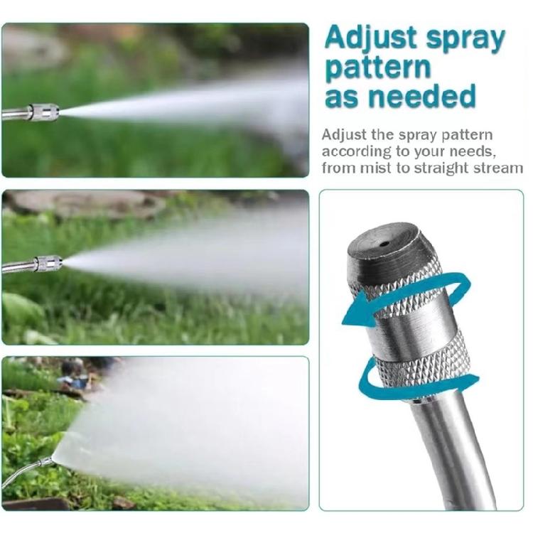 Convertible Sprays Poles With Steel Lock Mechanism Ergonomic Handle For Hard Deep Cleaning