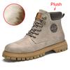 Winter Mens Suede Leather Boots For Men High Quality Ankle Boots Botas Hombre Cuero Size 37-46 Dropshipping