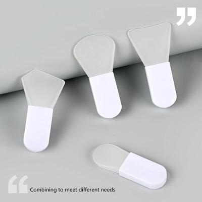 3-teiliges Silikon-Gesichtsmaskenpinsel, weiche Gesichtspflege, tragbare DIY-Gesichtscreme-Schlammmischmaskenpinsel, wiederverwendbare Make-up-Schönheitswerkzeuge