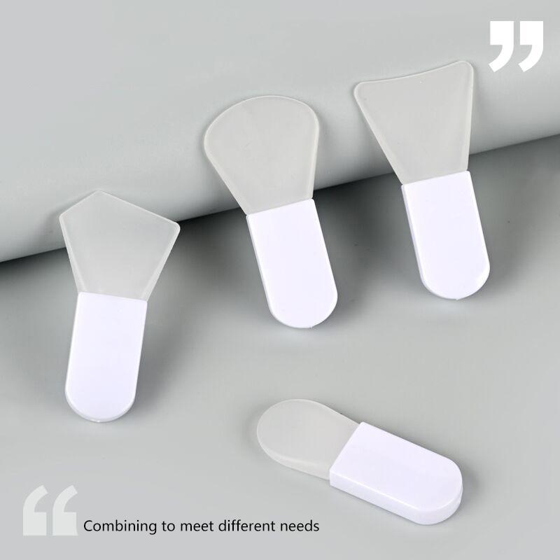 

3 шт., силиконовая кисть для маски для лица, мягкий уход за лицом, портативный крем для лица «сделай сам», кисти для смешивания грязи, маски, многоразовые инструменты для макияжа и красоты