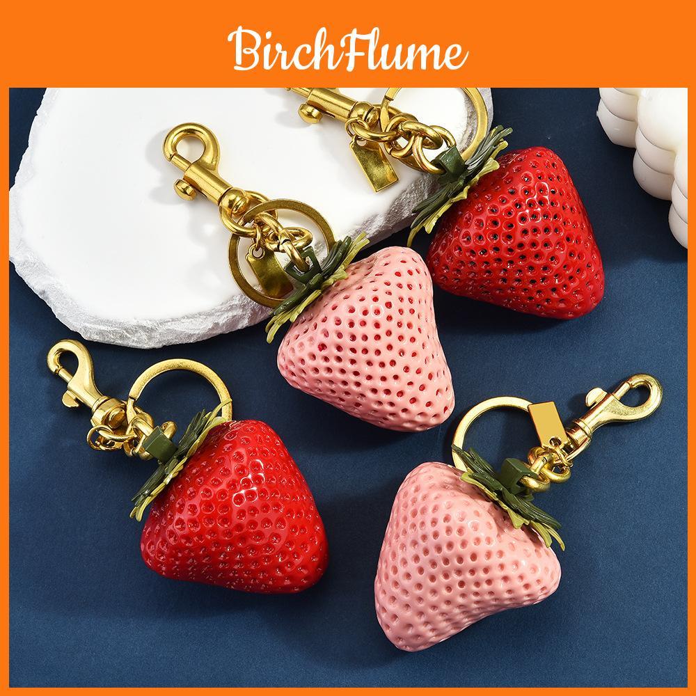 Fruit Keychain Gift For Women With Alloy Material And Handcrafted Detail For Bag Decoration