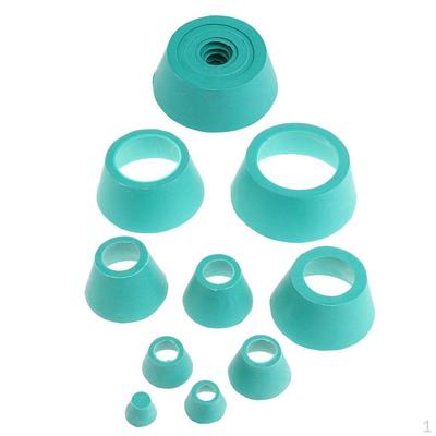 Set of 18pcs Filter Adapter Cones Set, Tapered Collar, Good Smooth Surface Hardwearing