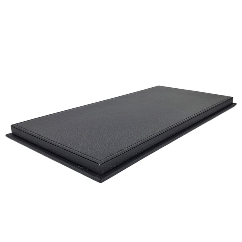 PAUDI MODEL Acrylic Display Case for Figures and Collectibles (32.5 x 16.5 x 13.5 cm, Black)