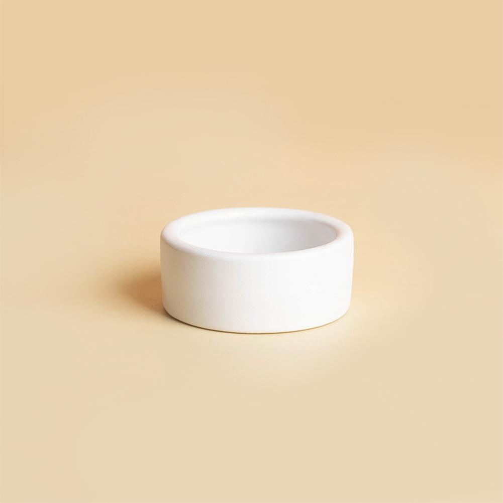 

Миска для корма для рептилий Керамическая кормушка с высоким бортиком и защитой от побега Нескользящая миска для кормления для ящериц, леопардового геккона, хамелеона, кукурузного полоза S