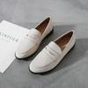 Loafers Flats Sko Kvinner Mykt Skinn Retro Mote Design Dame Jenter Kjøring Tur Ny vår Fritidssko For Dame