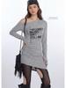 HeyHenry Early Spring Slimming One-shoulder Long Sleeve Women's Top