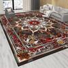 VIKAMA Persian Luxury Crystal Velvet Red Carpet Living Room Large Size Rug Non-slip Home Decoration Bedroom Lounge Rug