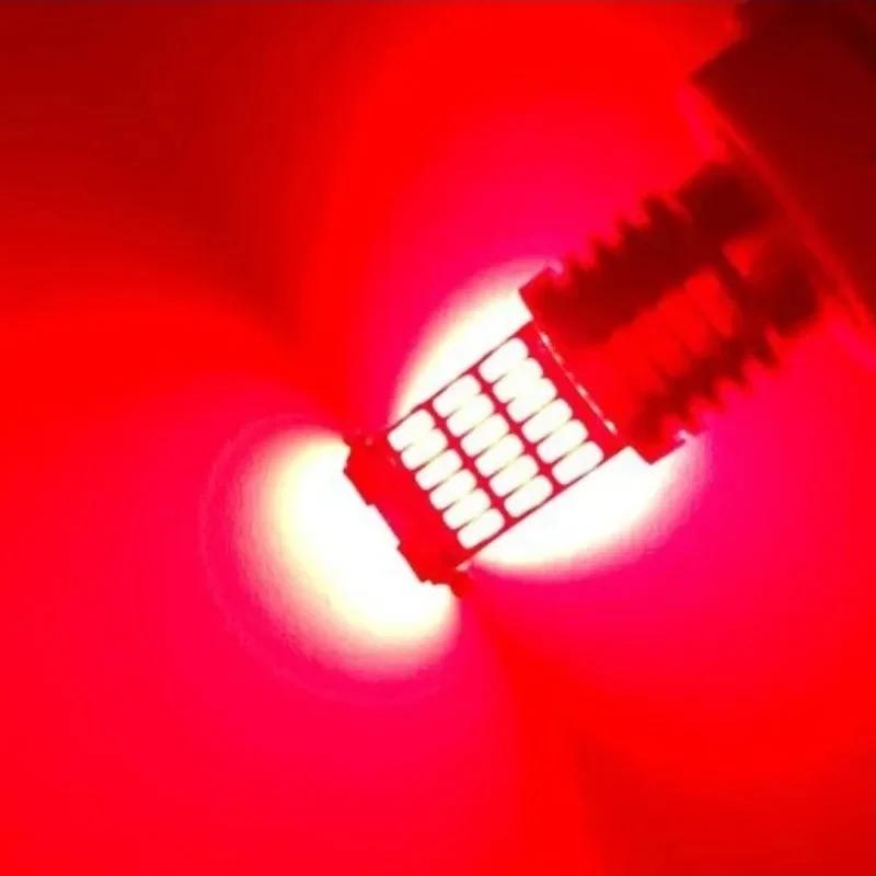 2PCS P21W Ba15s 1156 LED Bulb White Bay15d 1157 P21/5W PY21W Lamp 7443 3157 Car Turn Signal Light Brake Parking Reverse Lights