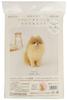 Hamanaka Wool Felting Cute Dog Cat Made with Kit, & Pomeranian, Aclaine, H441-539