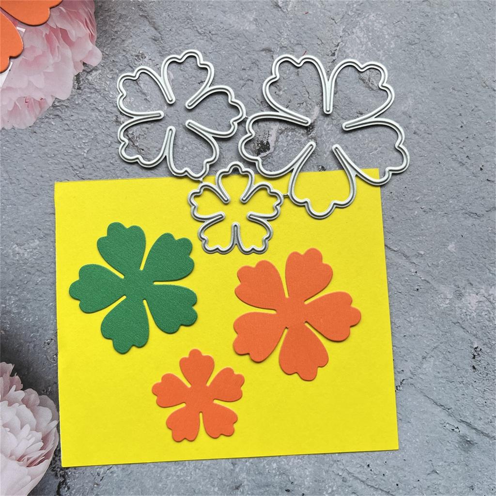Metal Die Cuts Flower Template Stencil Scrapbooking for Card Die Cuts Embossing