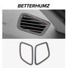 Made of Alcantara For BMW X3 F25 X4 F26 Dashboard Panel Sides Air Vent Outlet Trim Frame Sticker Car Interior Decor Accessories