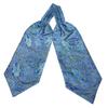 Men Vintage Self Tie Paisley Elegant Ascot Cravat Neck Scarf