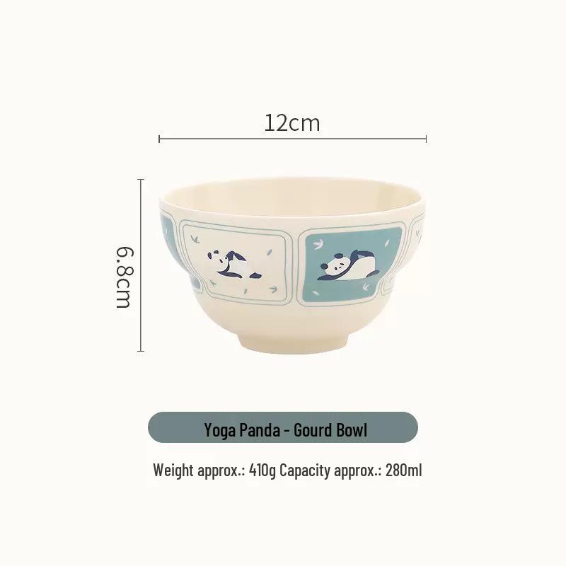 2024 Cute Ceramic Rice and Noodle Bowl Gift Set - High-End Tableware Collection.