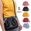 JoveJek Women's Shoulder Bag, Crossbody Bag with Rabbit Ears and Smartphone Pouch, Adjustable Length, Genuine Leather, Soft, Lightweight,