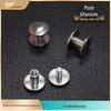 Pure Titanium Small Screws & 9x6mm Pin Belt Buckles - Rust-Resistant Accessory