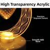 Acrylic Engraved Shade Acrylic Table Lamp Heart Pendant LED Lamp  Office Desk Ornament