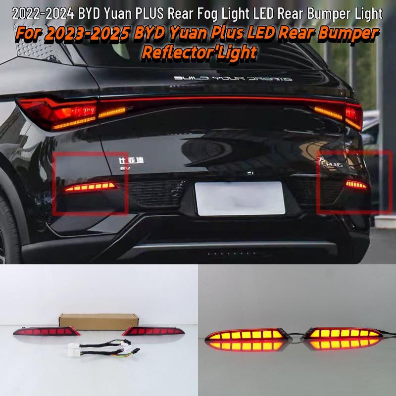 BYD Yuan Plus Rear LED Fog Bumper Light 2022-2024