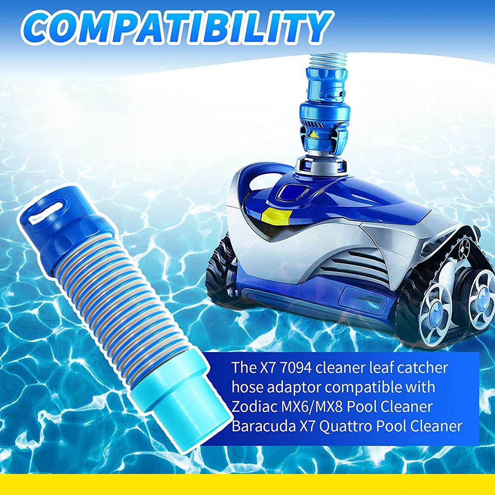 Swimming Pool Cleaner Lock Hose Kit Rubber Pool Vacuum Cleaning Pipe for Zodiac X7 T3 T5 MX6 MX8 Inground Swimming Pool Accessor