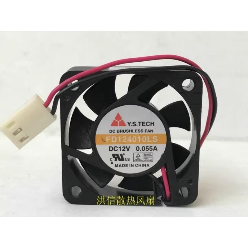 Original New Fan for Y.S.TECH FD124010LS DC12V 0.055A 4CM 4010 Cooling Fan 40 *40 * 10MM